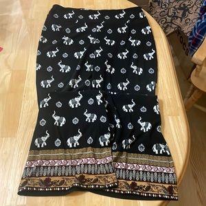 Mudd stretchy pants with elephant design!